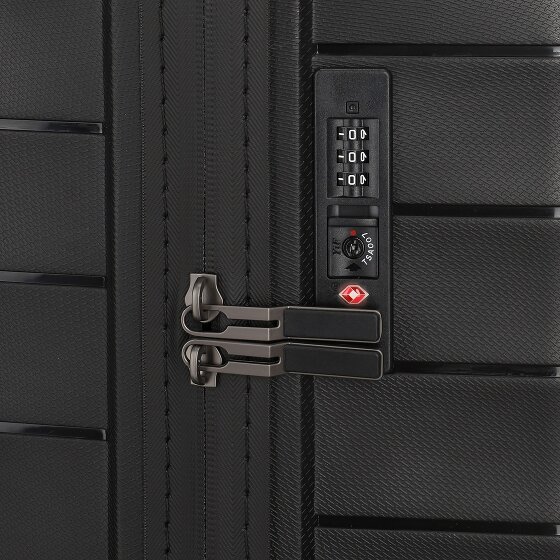 Travelite Mooby 4 wheels Suitcase set 3-piece with expansion pleat