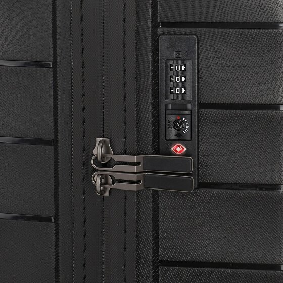 Travelite Mooby 4 wheels Suitcase set 3-piece with expansion pleat