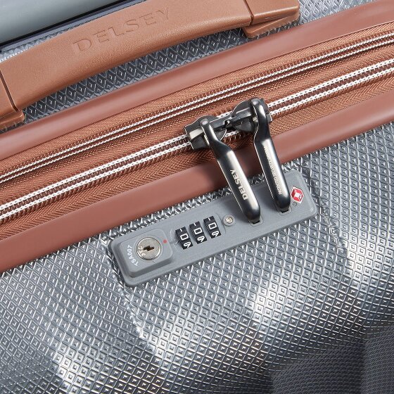Delsey Paris Carrousel 4 wheels Suitcase set 3-piece with expansion pleat