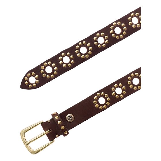 b.belt Studded belt Genuine Leather