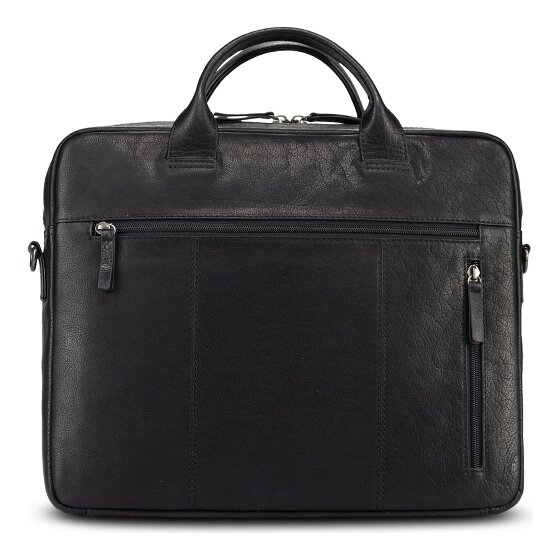 Jost Glasgow Briefcase Genuine Leather 37 cm Laptop compartment