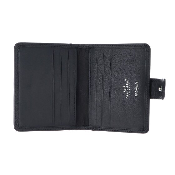 Golden Head Polo Credit card case RFID protection Genuine Leather 8 cm