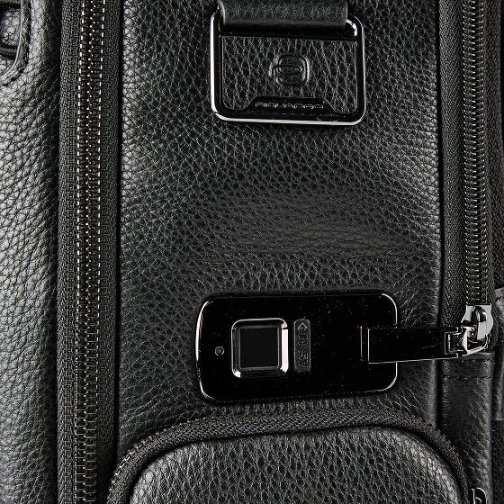 Piquadro Modus travel backpack RFID leather 44 cm laptop compartment