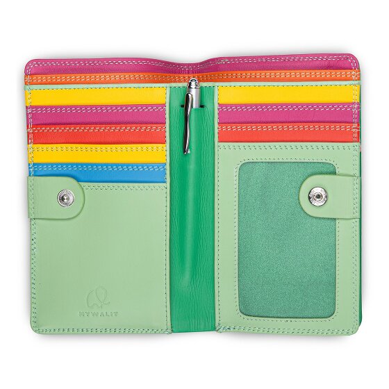 Mywalit Wallet RFID protection Genuine Leather 8 cm