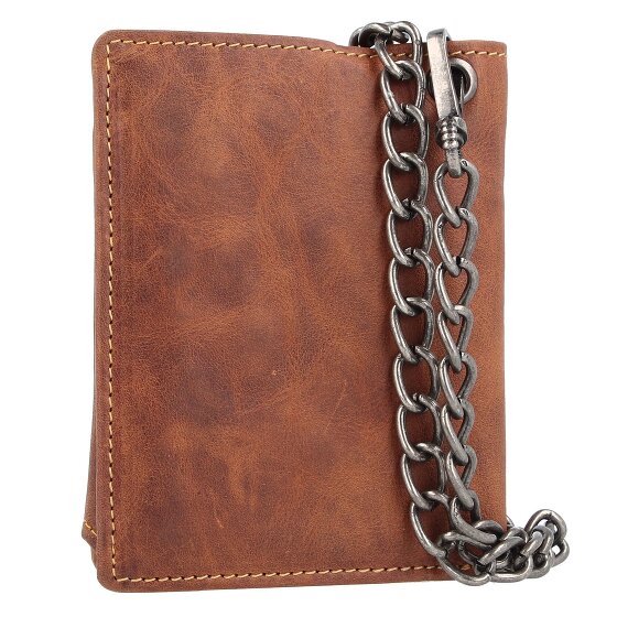 Greenburry Vintage Cafe Racer wallet RFID leather 9.5 cm