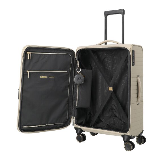 Travelite Barbara 4 wheels Trolley M 68 cm with expansion pleat