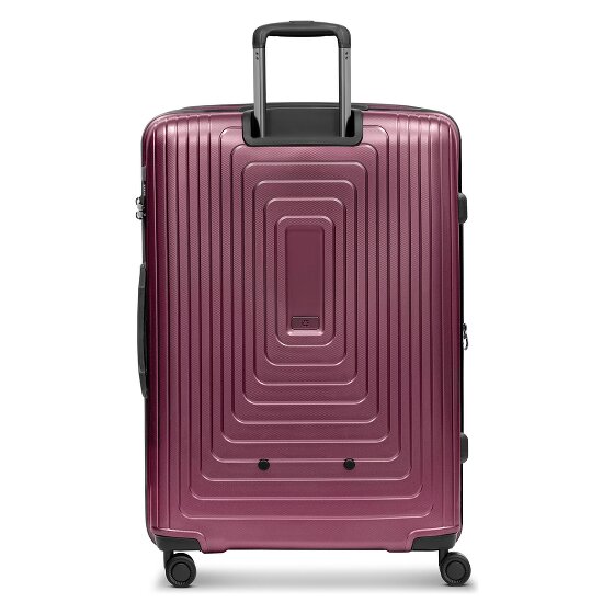 Redolz Essentials 14 4-wheel suitcase set 2 pcs. laptop compartment with expansion fold