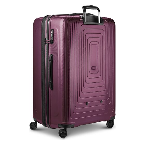 Redolz Essentials 14 4-wheel suitcase set 2 pcs. laptop compartment with expansion fold