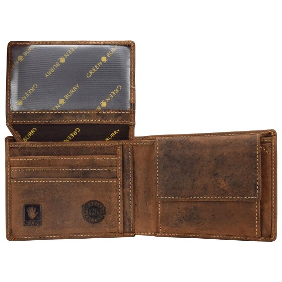 Greenburry Vintage boar wallet leather 12 cm
