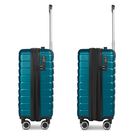 Bench Paris 4 wheels Cabin trolley S 55 cm with expansion pleat