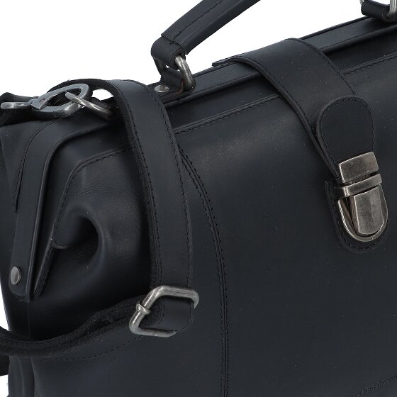 The Chesterfield Brand Wax Pull Up Doctor case Genuine Leather 32 cm