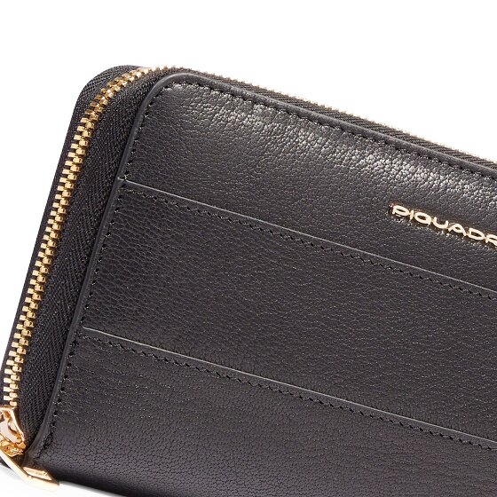 Piquadro Patricia Wallet RFID protection Genuine Leather 19 cm