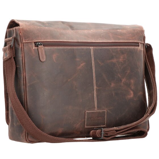 Jack Kinsky Baltimore 5 Messenger leather 38 cm