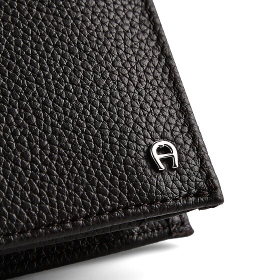 Aigner Mica Wallet RFID protection Genuine Leather 9.5 cm