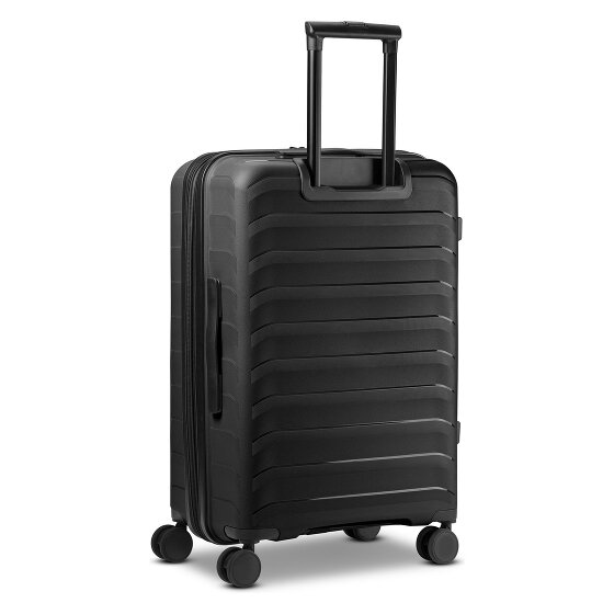 d&n Toronto 4 wheels Suitcase set 3-piece with expansion pleat