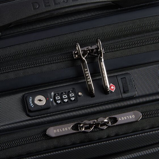 Delsey Paris Shadow 5.0 4 wheels Cabin suitcase 55 cm Laptop compartment Expandable