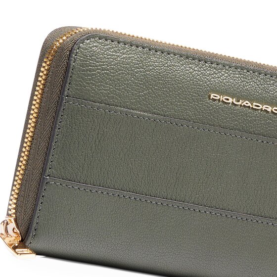 Piquadro Patricia Wallet RFID protection Leather 19 cm