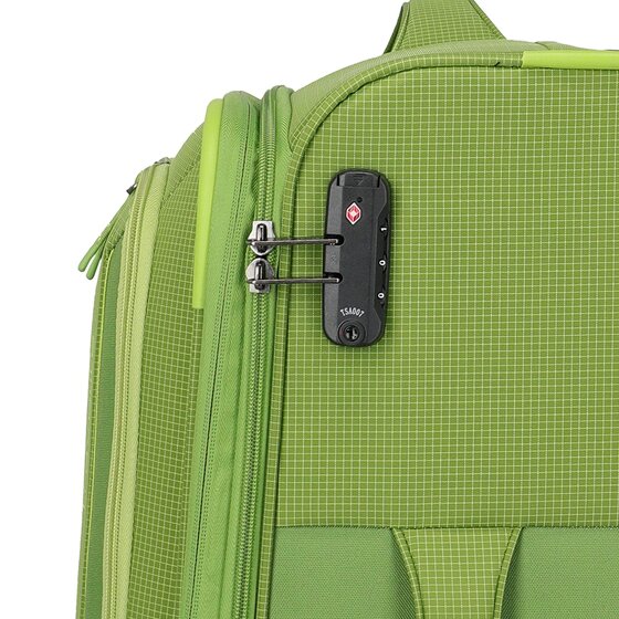 Travelite Corsiica 4 wheels Trolley M 67 cm with expansion pleat