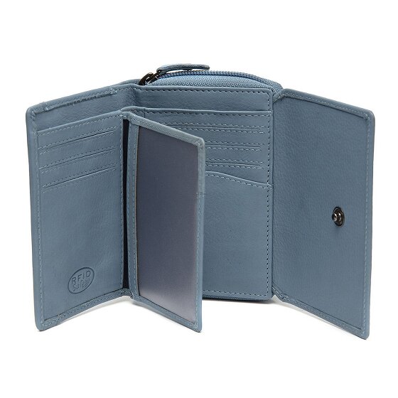 The Chesterfield Brand Zelan Wallet RFID protection Genuine Leather 12 cm