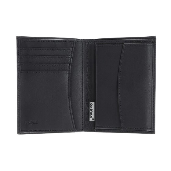 oxmox Leather Wallet RFID protection Genuine Leather 13 cm