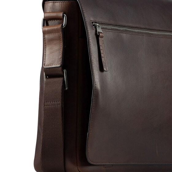 Jost Lund Briefcases Messenger Leather 41.5 cm Laptop compartment