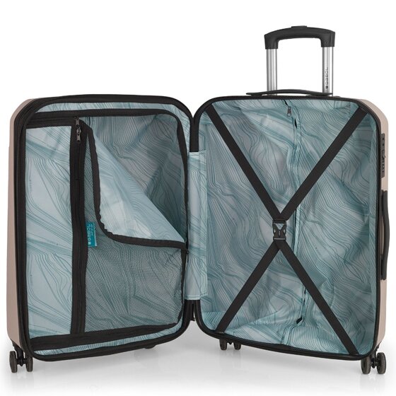 Gabol Mercury 4 wheels Trolley M 66 cm with expansion pleat