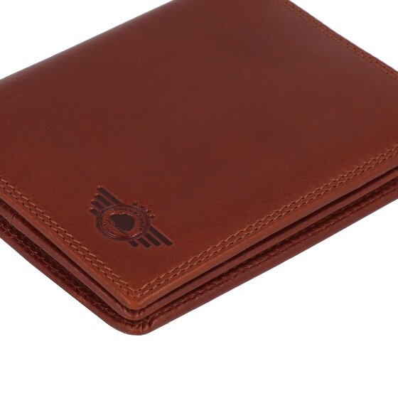 Greenburry Vintage Wallet RFID protection Leather 10 cm