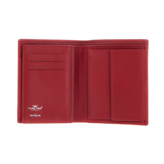 Golden Head Dublin Wallet RFID protection Genuine Leather 13 cm
