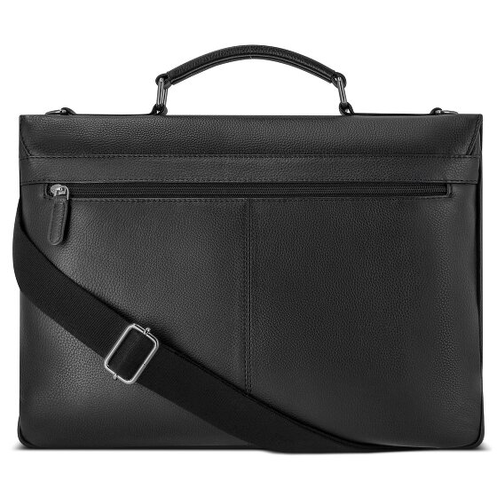 Bugatti Valencia Briefcases Messenger Leather 40 cm Laptop compartment