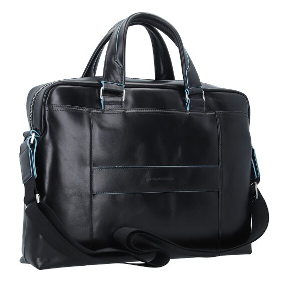 Piquadro Blue Square Briefcase III leather 40 cm laptop compartment
