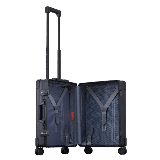 Aleon 21 Domestic 4-Wheel Aluminum Cabin suitcase, 55 cm, with Laptop Compartment