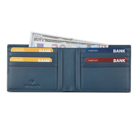 Roncato Detroit Wallet RFID protection Leather 12.5 cm