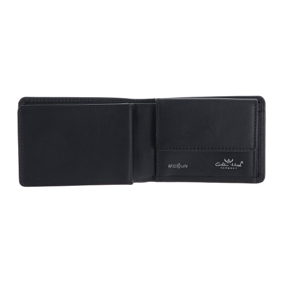 Golden Head Polo Wallet RFID protection Genuine Leather 10 cm