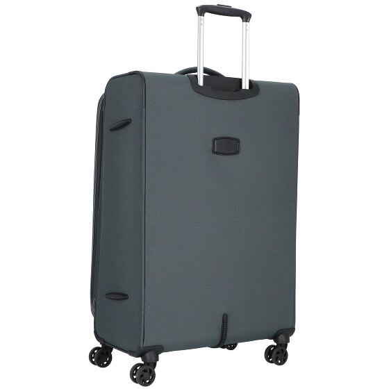d&n Travel Line 9204 4 wheels Trolley L 76 cm with expansion pleat
