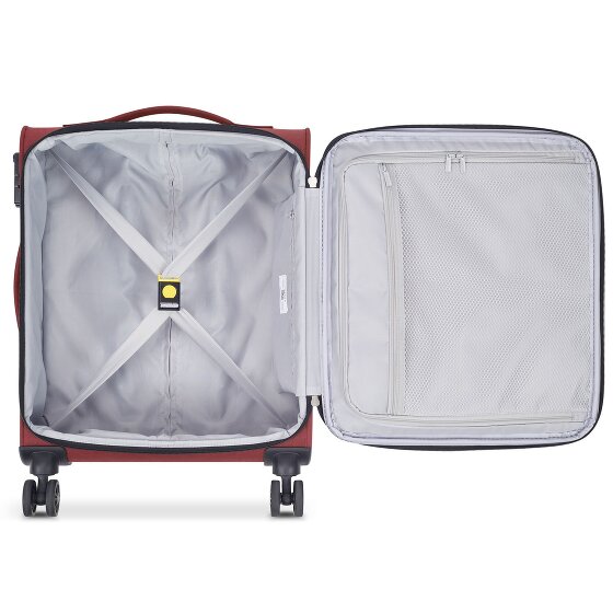Delsey Paris Pin Up 6 4 wheels Cabin trolley 56 cm