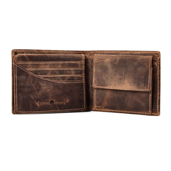 Greenburry Huntsman Wallet RFID protection Leather 12.5 cm