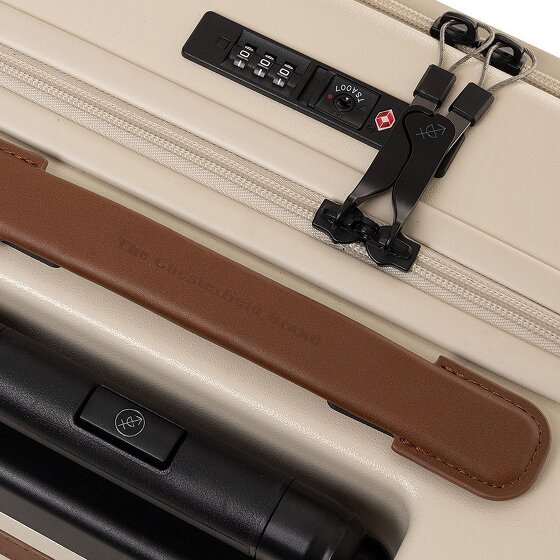 The Chesterfield Brand Zuna 4 wheels Cabin suitcase S 55 cm Laptop compartment
