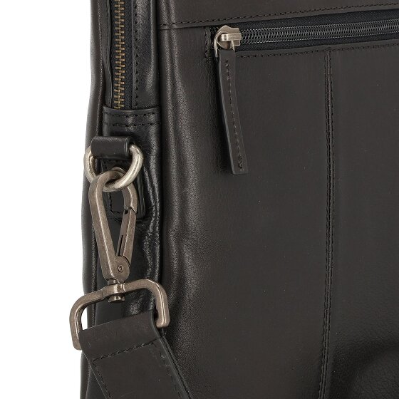 Leonhard Heyden Roma briefcase leather 38 cm laptop compartment