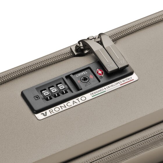 Roncato Florence 4 wheels Suitcase set 3-piece with expansion pleat