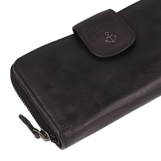 Harbour 2nd Anchor Love Wallet RFID protection Leather 19 cm