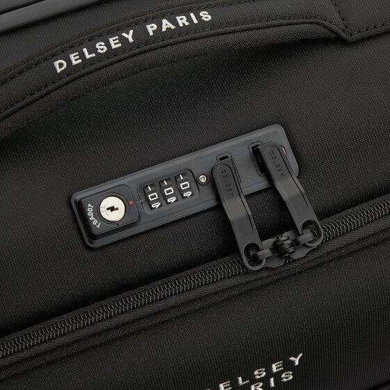 Delsey Paris Brochant 3 4 wheels Cabin trolley 55 cm