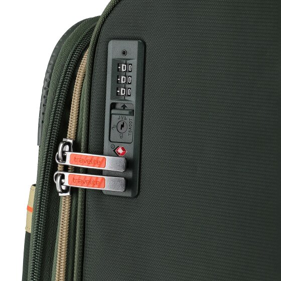 Travelite Color Craze 4 wheels Trolley M 66 cm with expansion pleat