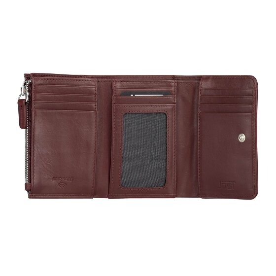 Jost Arva Wallet RFID protection Genuine Leather 12 cm