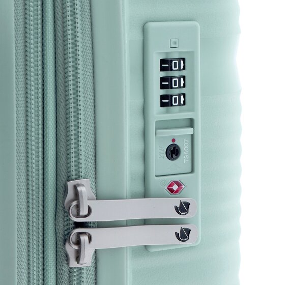 Gladiator 0800 4 wheels Cabin trolley 55 cm with expansion pleat