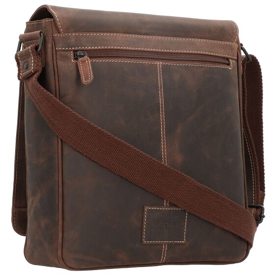 Jack Kinsky Baltimore 4 shoulder bag leather 28 cm