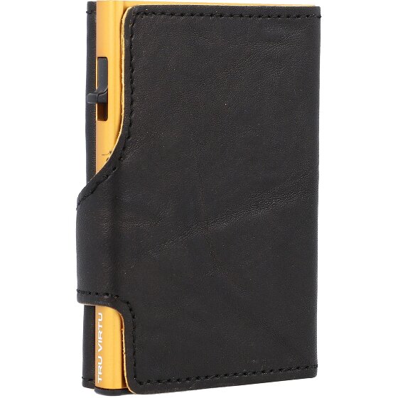 Tru Virtu Click & Slide credit card case RFID leather 6.5 cm