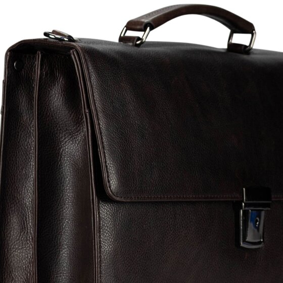 Jost London Briefcase Genuine Leather 40 cm Laptop compartment