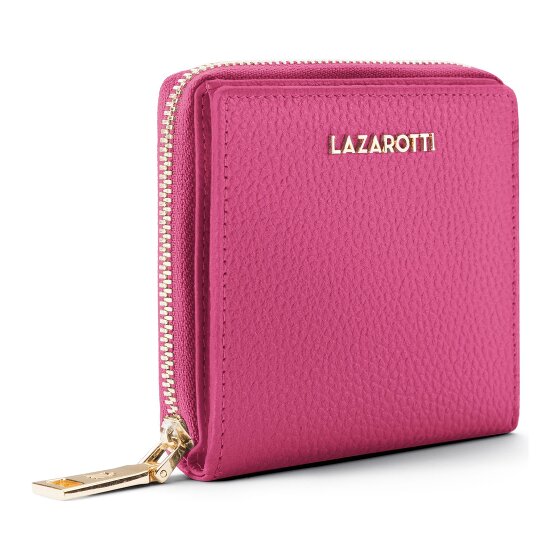 Lazarotti Bologna Leather Medium Zip-Around Wallet Leather 10 cm