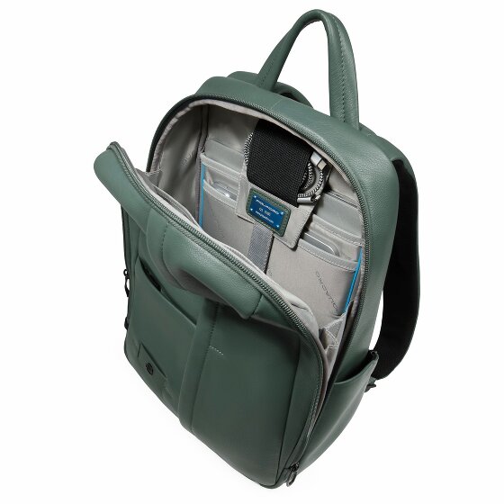 Piquadro Russel Daypack Leather 39 cm Laptop compartment