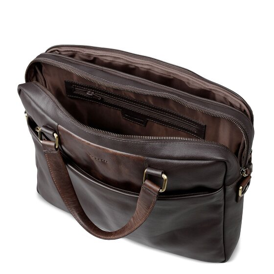 Bugatti Ryan Briefcase Genuine Leather 39 cm Laptop compartment